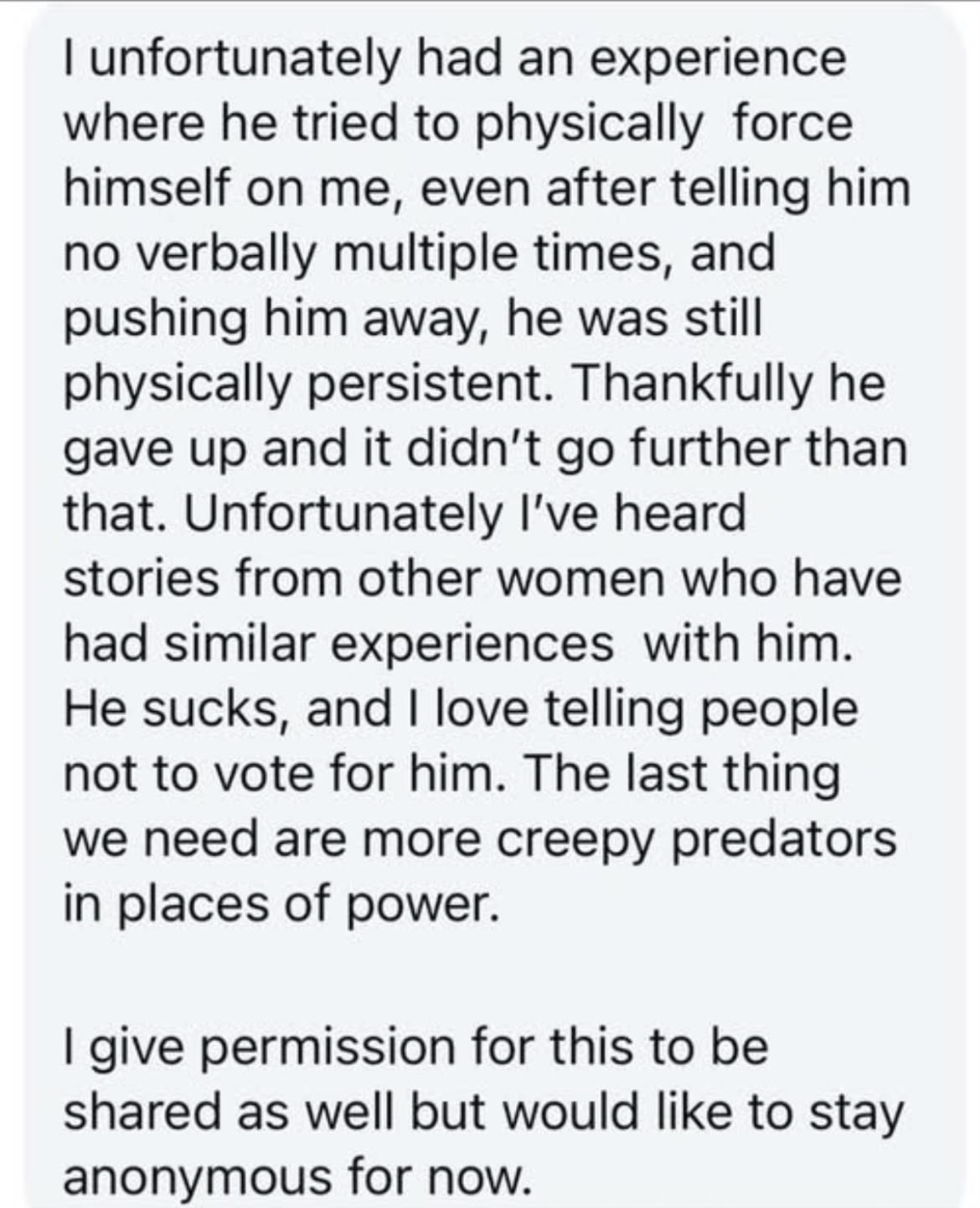 Redacted direct message about Max Herrle